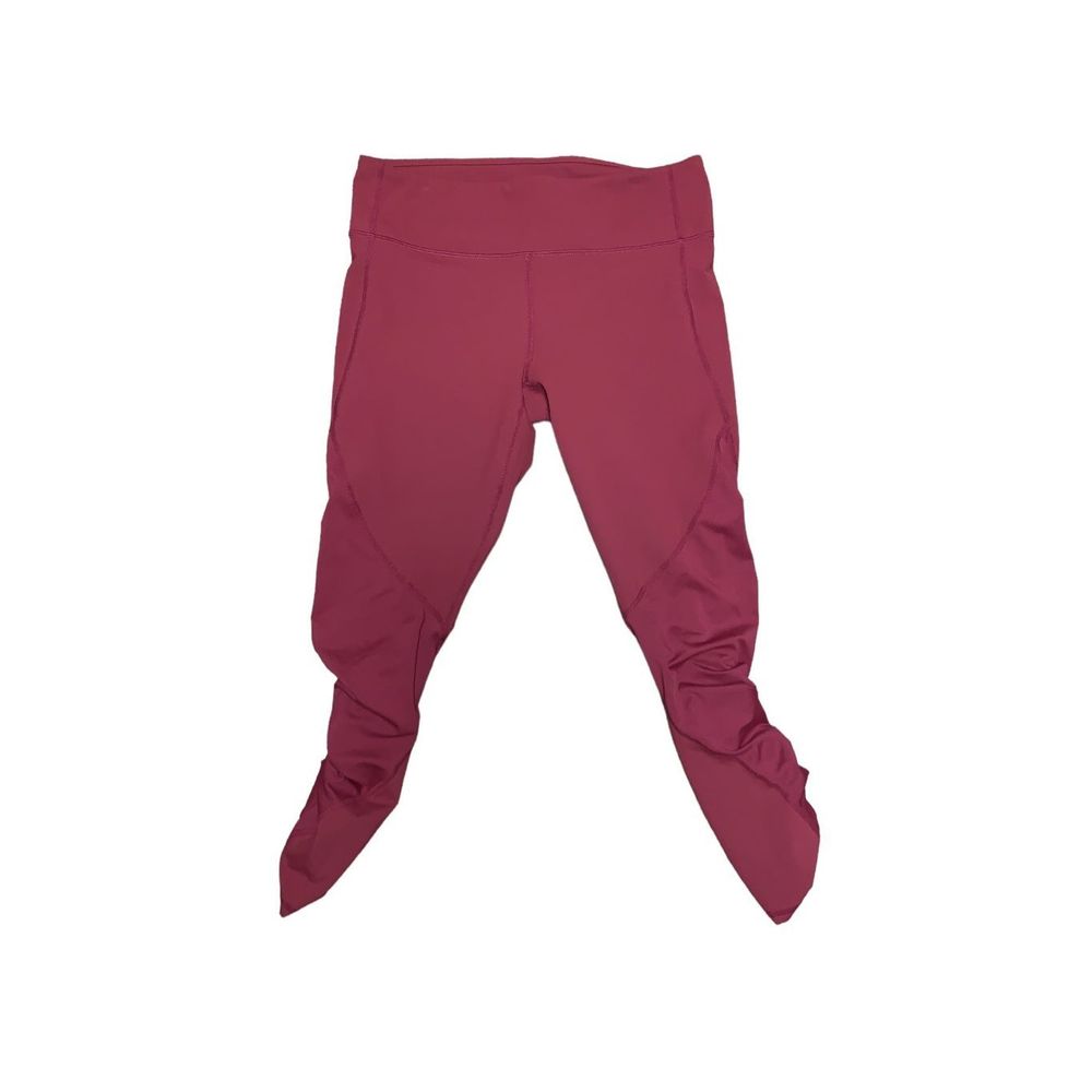 Fabletics, Shade of Red Leggings, Medium, Used